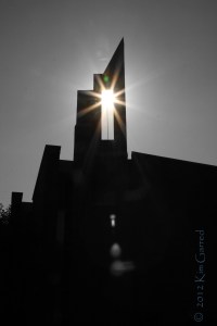 Taken to show the light of the cross